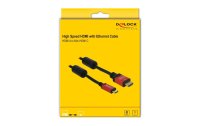 Delock Kabel 4K 30Hz HDMI - Mini-HDMI (HDMI-C), 3 m, Rot