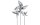 Blomus Windrad Viento 18 cm, Edelstahl