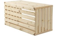 Holz Zollhaus Holzharasse A 70 x 35 cm schweizer Holz