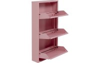 Kare Schuhschrank  Caruso 100 x 50 cm, Rosa