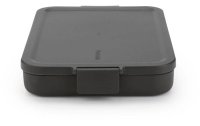 Brabantia Lunchbox Make & Take 25.5 x 16.6 x 3.7 cm, Dunkelgrau