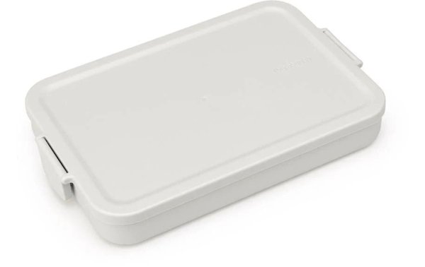 Brabantia Lunchbox Make & Take 25.5 x 16.6 x 3.7 cm, Hellgrau