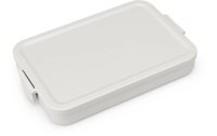 Brabantia Lunchbox Make & Take 25.5 x 16.6 x 3.7 cm, Hellgrau