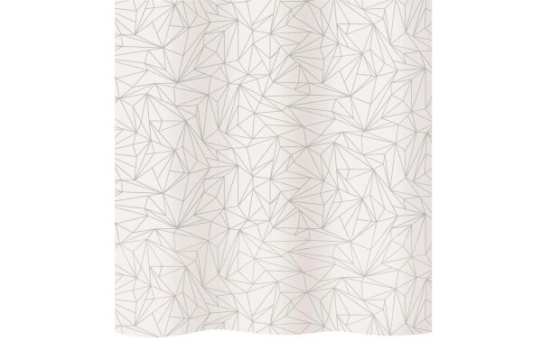 Diaqua Duschvorhang Prisma 180 x 200 cm, Weiss