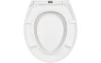 Diaqua Toilettensitz Race mit Absenkautomatik, Weiss matt