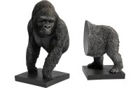 Kare Buchstütze Gorilla Schwarz