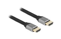 Delock Kabel 8K 60Hz HDMI - HDMI, 0.5 m, Grau