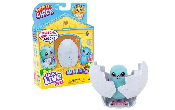 moose Spielzeugfigur Little Live Pets Surprise Chick blaues Ei