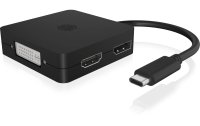 ICY BOX Adapter IB-DK1104-C USB Type-C -...