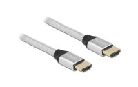 Delock Kabel 8K 60Hz HDMI - HDMI, 3 m, Silber