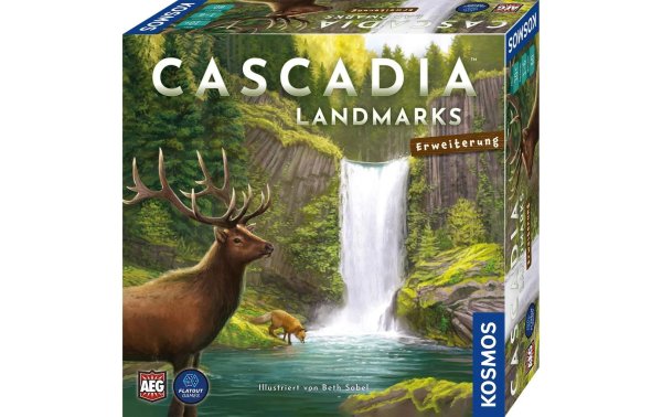 Kosmos Familienspiel Cascadia: Landmarks -DE-