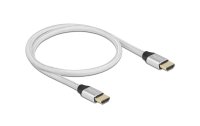 Delock Kabel 8K 60Hz HDMI - HDMI, 0.5 m, Silber