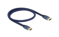 Delock Kabel 8K 60Hz HDMI - HDMI, 0.5 m, Blau