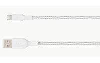 Belkin USB-Ladekabel Braided Boost Charge USB A - Lightning 0.15 m