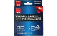 Max Hauri Schrumpfschlauch 5 m 4.8-2.4 mm Schwarz