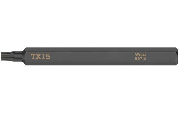 Wera Bit 867 S Torx TX15, 1-teilig
