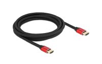 Delock Kabel 8K 60Hz HDMI - HDMI, 3 m, Rot