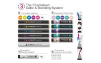 Chameleon Brushpen Color & Blending Set 3 mit 6 Marker