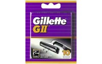 Gillette Rasierklingen GII 10 Stück