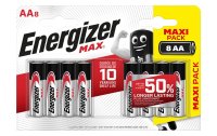 Energizer Batterie MAX AA/LR6  8 Stück