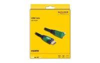 Delock Kabel gewinkelt rechts HDMI - HDMI, 5 m, Grün