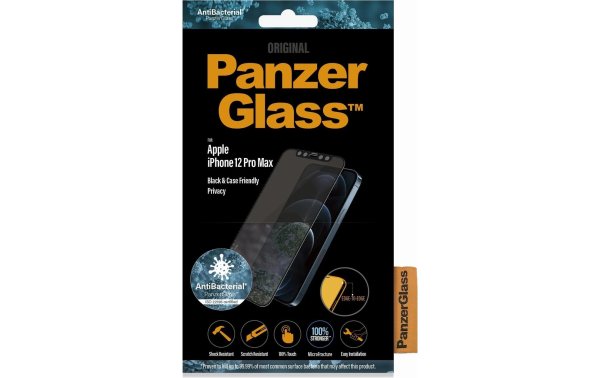 Panzerglass Displayschutz Case Friendly AB Privacy iPhone 12 Pro Max