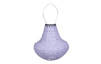 COCON Lampion LED Solar Vase, Violett