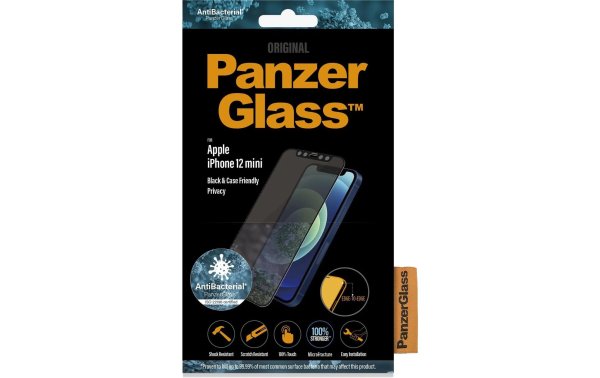 Panzerglass Displayschutz Case Friendly AB Privacy iPhone 12 mini