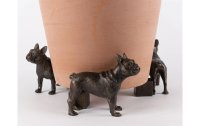 Jardinopia Pflanzentopffüsse Potty Feet Französische Bulldogge, 3er Set