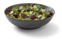 Bitz Salatschüssel 24 cm, Schwarz/Grau