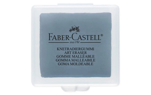 Faber-Castell Knetgummi  49 x 49 x 14 mm, Grau