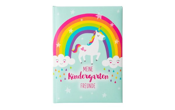 Goldbuch Kindergartenfreundebuch Einhorn Regenbogen