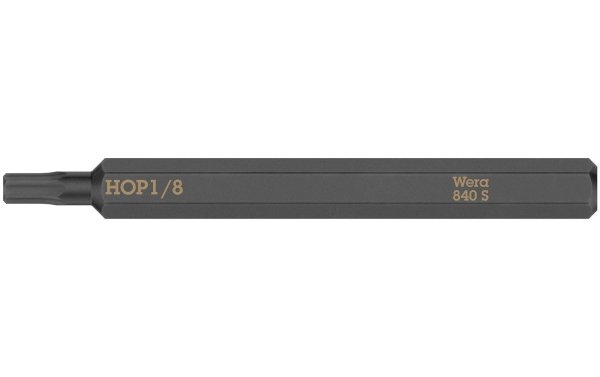 Wera Bit 840 S Hex-Plus Innensechskant 1/8", 1-teilig