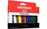 Amsterdam Acrylfarbe Standard Serie Introset 1, 6 x 20 ml