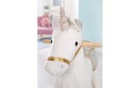 roba Schaukeltier Einhorn Gold/Grau/Weiss