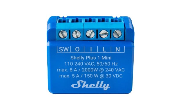 Shelly WLAN-Schaltaktor Shelly Plus 1 mini WiFi-Switch