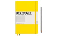 Leuchtturm Notizbuch Medium A5, Liniert, 2-teilig, Zitrone