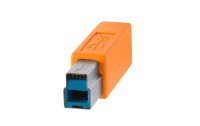 Tether Tools Kabel TetherPro USB 3.0 zu Male B, 4.6 Meter Orange