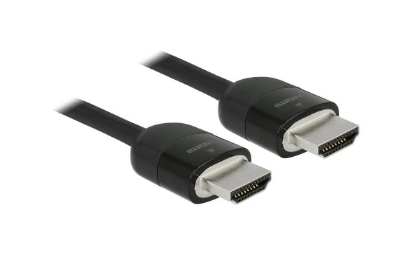 Delock Kabel 4K 60Hz HDMI - HDMI, 1 m, Schwarz