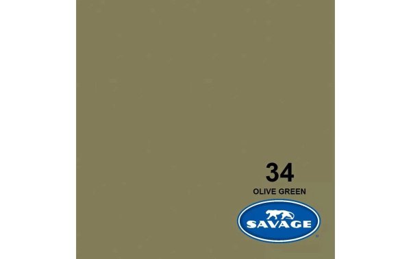 Savage Hintergrund Papier 2.72 x 11m Olive Green