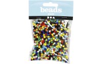 Creativ Company Rocailles-Perlen 130 g, Mehrfarbig