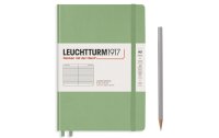 Leuchtturm Notizbuch Medium A5, Liniert, 2-teilig, Salbei