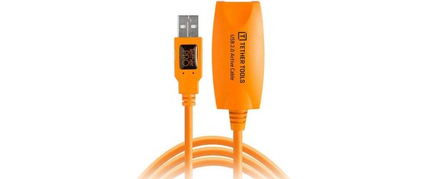 Tether Tools Kabel TetherPro USB 2.0 Aktive Verlängerung 5 m Orange