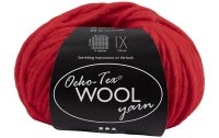 Creativ Company Wolle Oeko-Tex 50 g, Rot