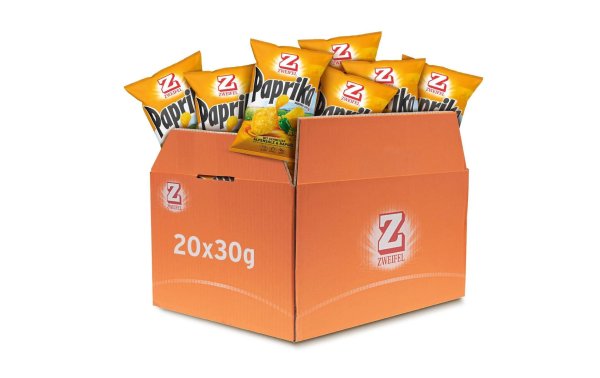 Zweifel Chips Original Paprika 20 x 30g