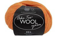 Creativ Company Wolle Oeko-Tex 50 g, Orange