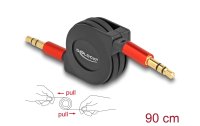 Delock Audio-Kabel aufrollbar 3.5 mm Klinke - 3.5 mm...