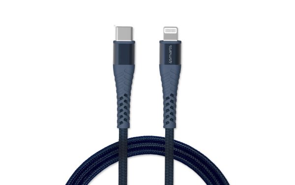4smarts USB 2.0-Kabel PremiumCord MFI USB C - Lightning 3 m