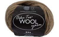 Creativ Company Wolle Oeko-Tex 50 g, Hellbraun