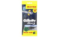 Gillette Blue 3 Smooth 6 Stück